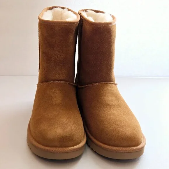 UGG Koolaburra Women's Chestnut Koola Short Flat Heel Winter Boots Sz 9 - Picture 6 of 10